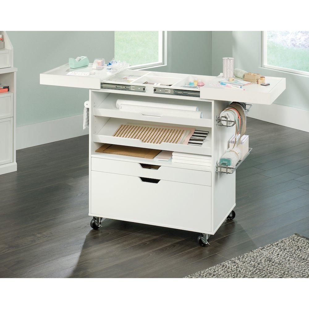 Craft Pro Series Craft & Hobby Storage, White finish