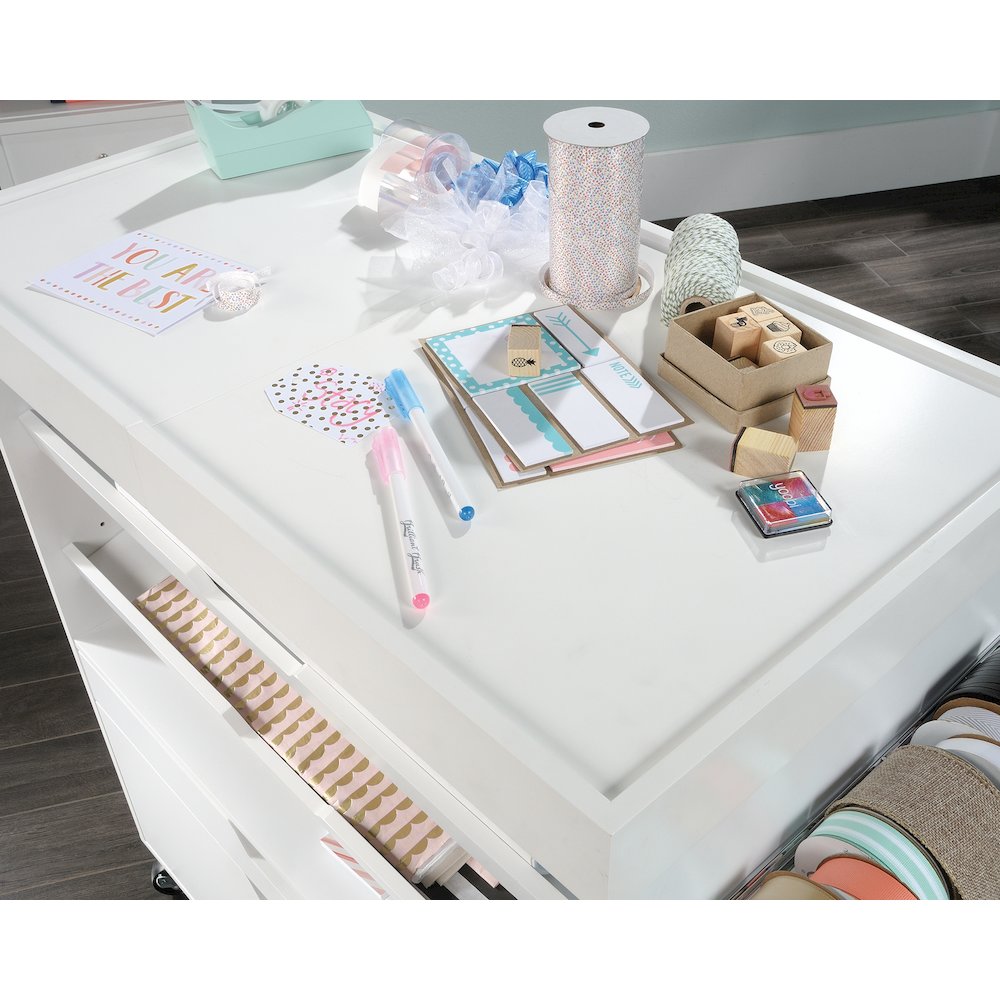 Craft Pro Series Craft & Hobby Storage, White finish