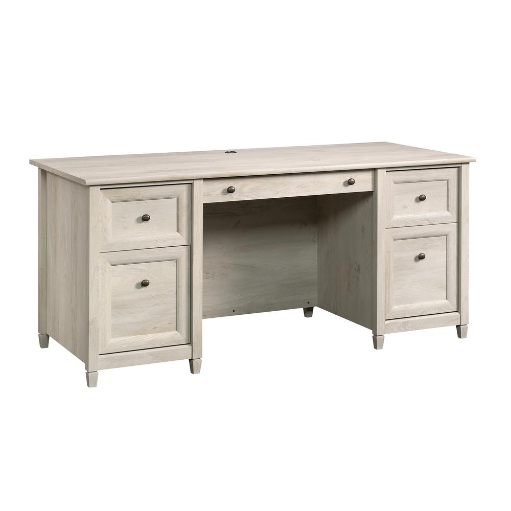 Edge Water Executive Desk, Chalked Chestnut finish