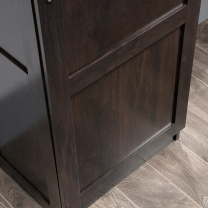 Miscellaneous Storage Storage Cabinet, Cinnamon Cherry finish