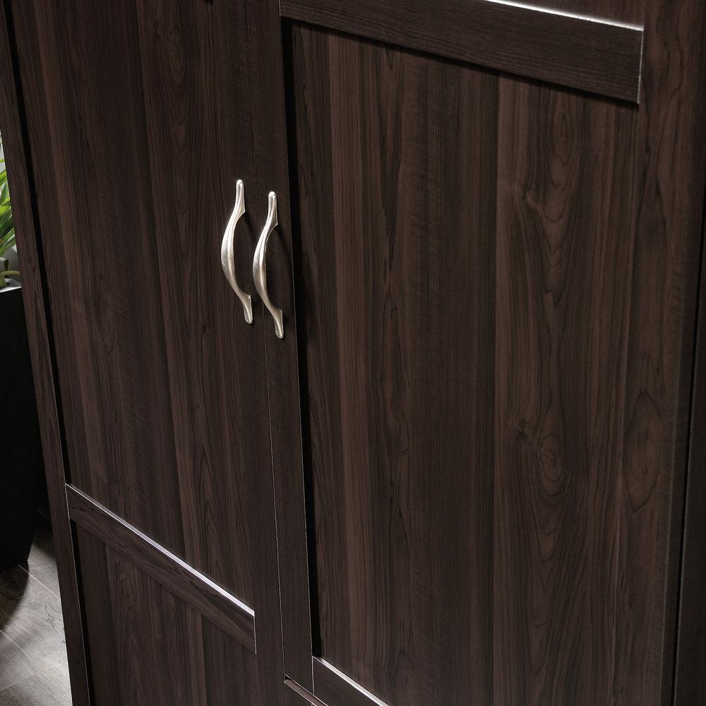 Miscellaneous Storage Storage Armoire, Cinnamon Cherry finish