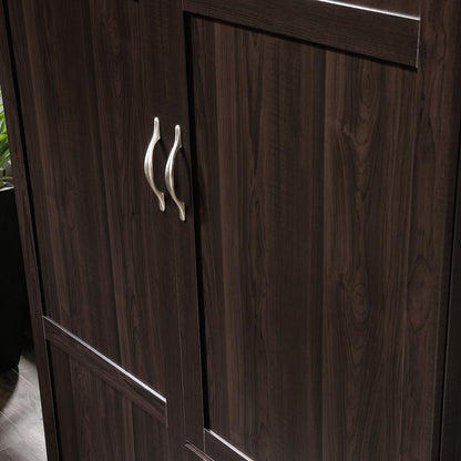 Miscellaneous Storage Storage Armoire, Cinnamon Cherry finish