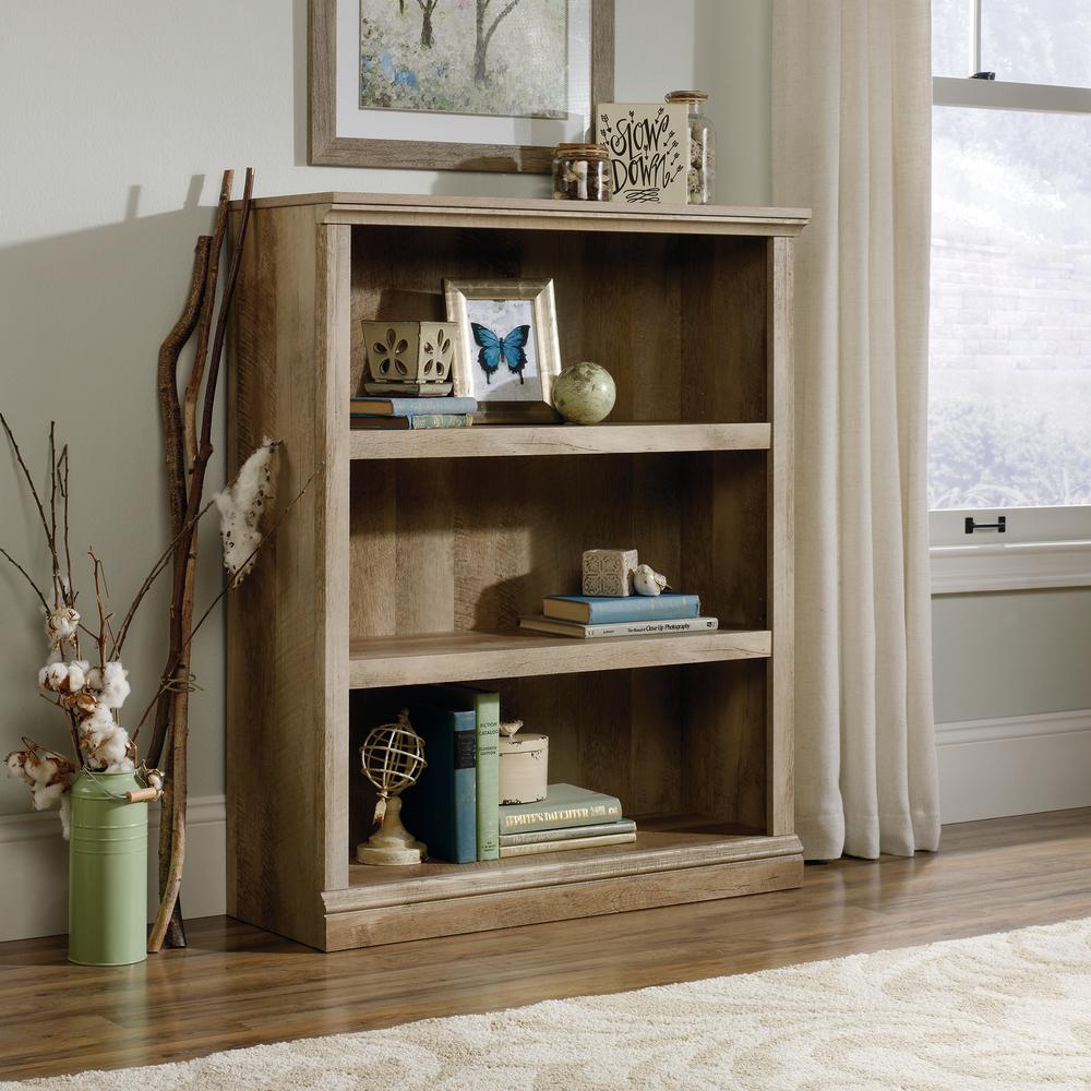 Miscellaneous Storage Bookcase, Lintel Oak finish