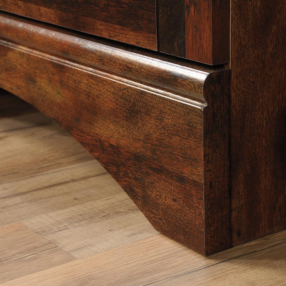 Harbor View Computer Desk with Hutch, Curado Cherry finish