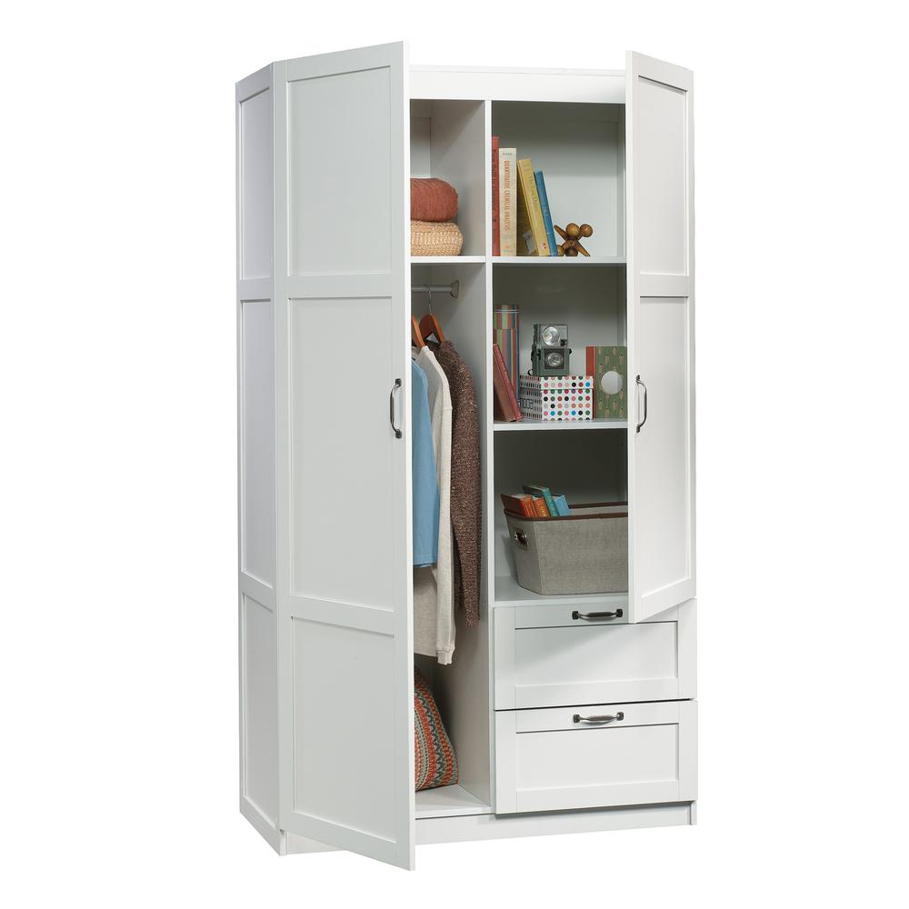 Miscellaneous Storage Storage Armoire, White finish