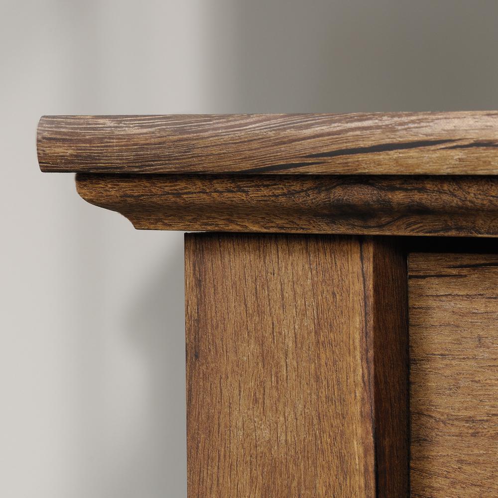 Palladia Executive Desk, Vintage Oak finish