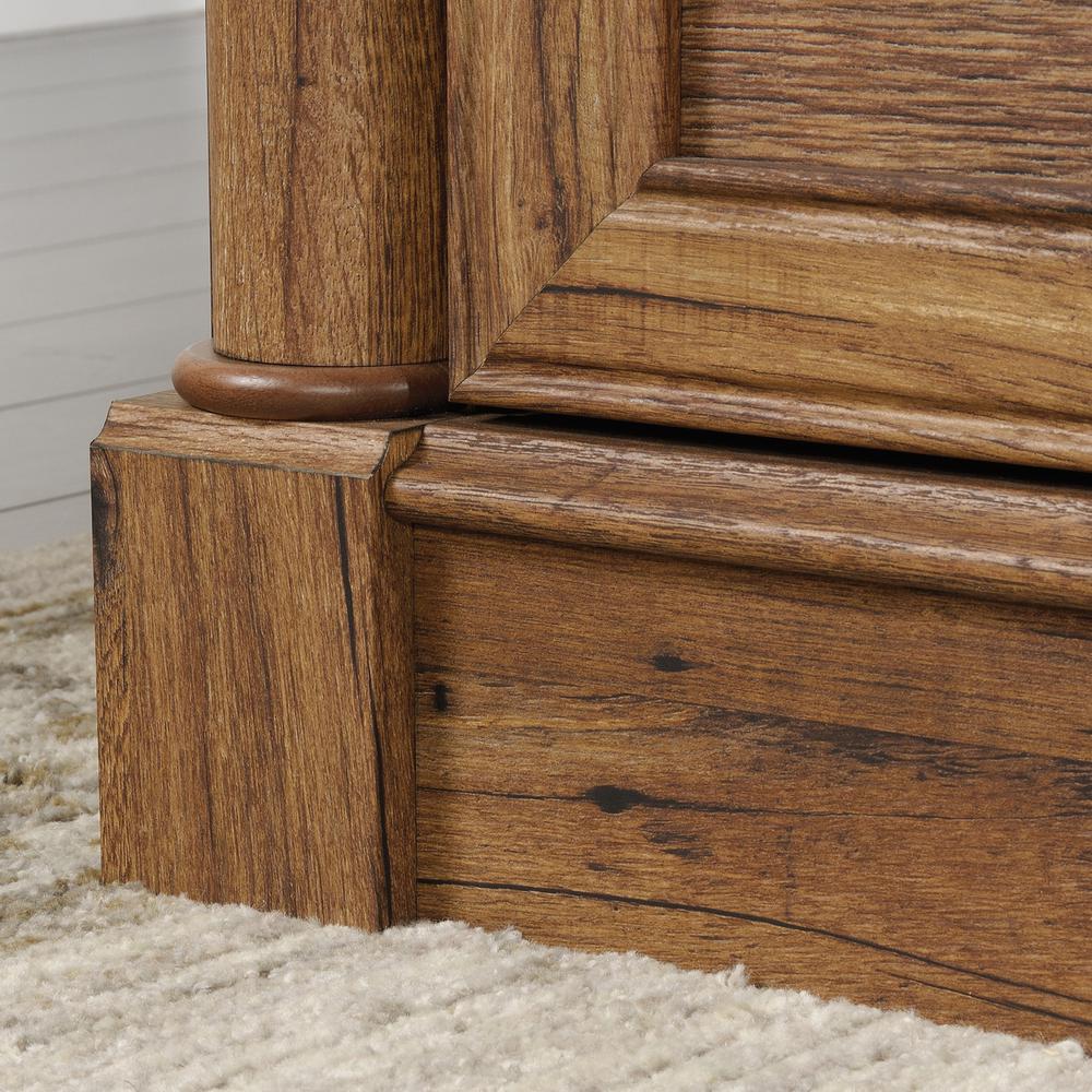 Palladia Executive Desk, Vintage Oak finish