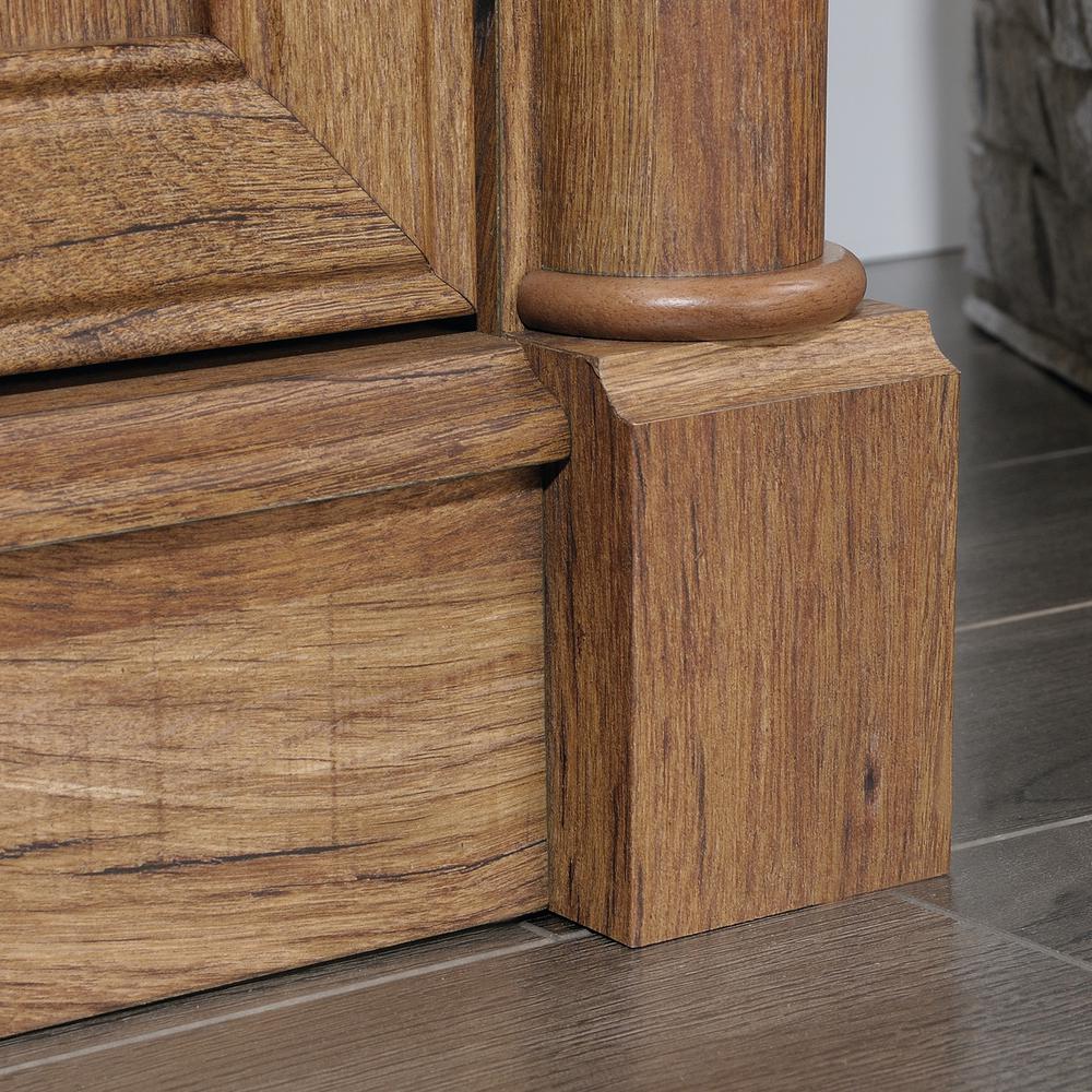 Palladia L Desk, Vintage Oak finish