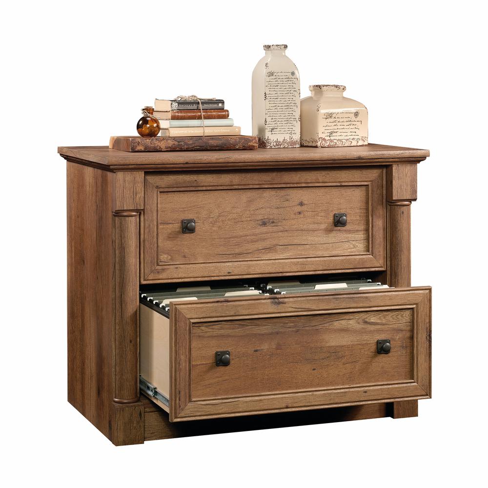 Palladia File Cabinet, Vintage Oak finish