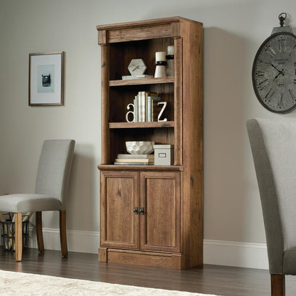 Palladia Library, Vintage Oak finish