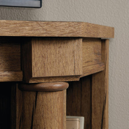 Palladia Entertainment Credenza, For TVs up to 60", Vintage Oak finish