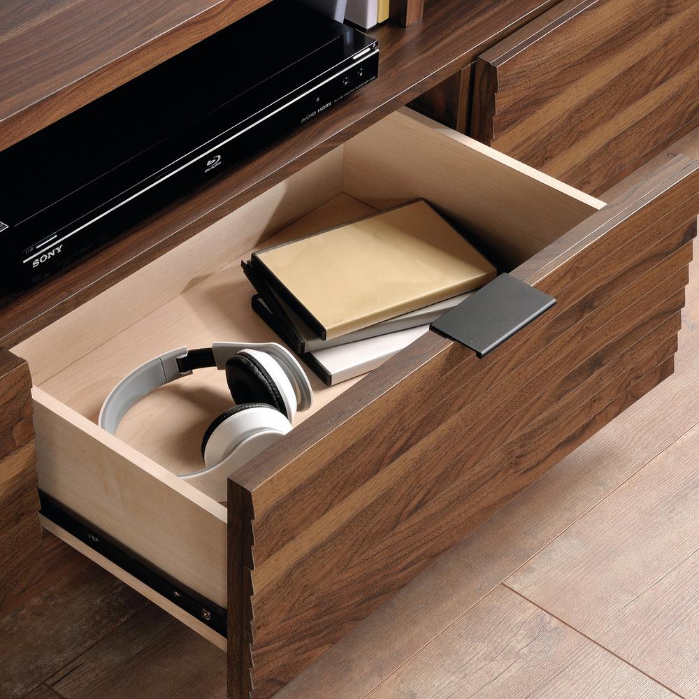 Harvey Park Credenza, For TVs up to 70", Grand Walnut finish