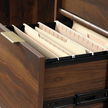 Clifford Place Commercial Office Executive Desk, Grand Walnut finish