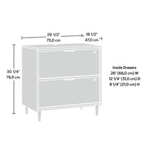 Clifford Place Commercial Office File Cabinet, Grand Walnut finish