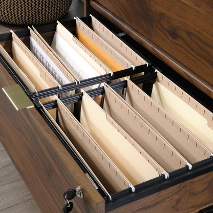 Clifford Place Commercial Office File Cabinet, Grand Walnut finish
