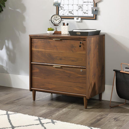 Clifford Place Commercial Office File Cabinet, Grand Walnut finish