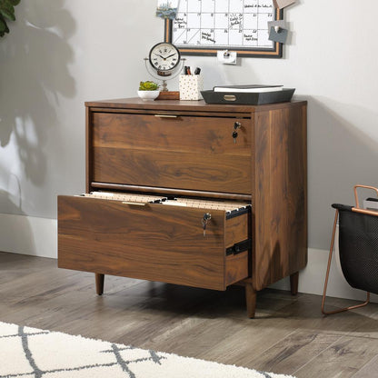 Clifford Place Commercial Office File Cabinet, Grand Walnut finish