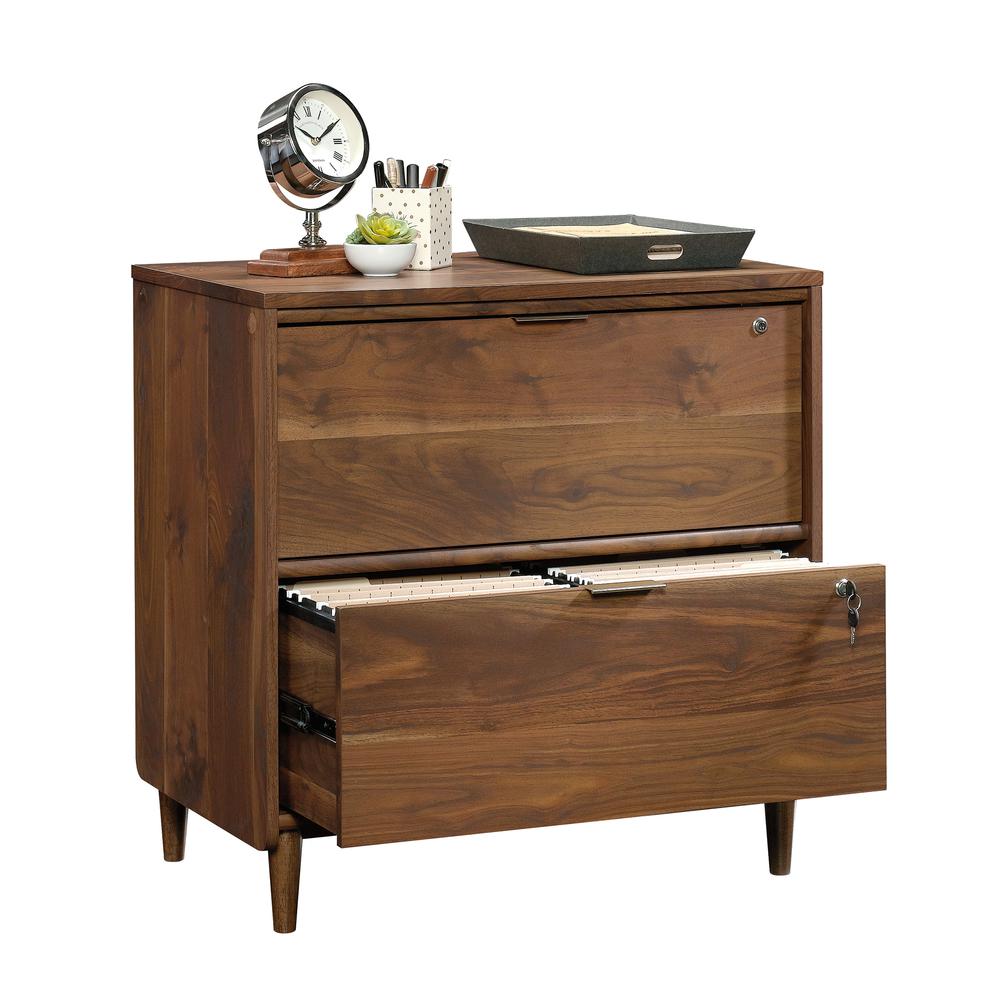 Clifford Place Commercial Office File Cabinet, Grand Walnut finish