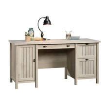 Costa Commercial Office Desk, Chalked Chestnut finish