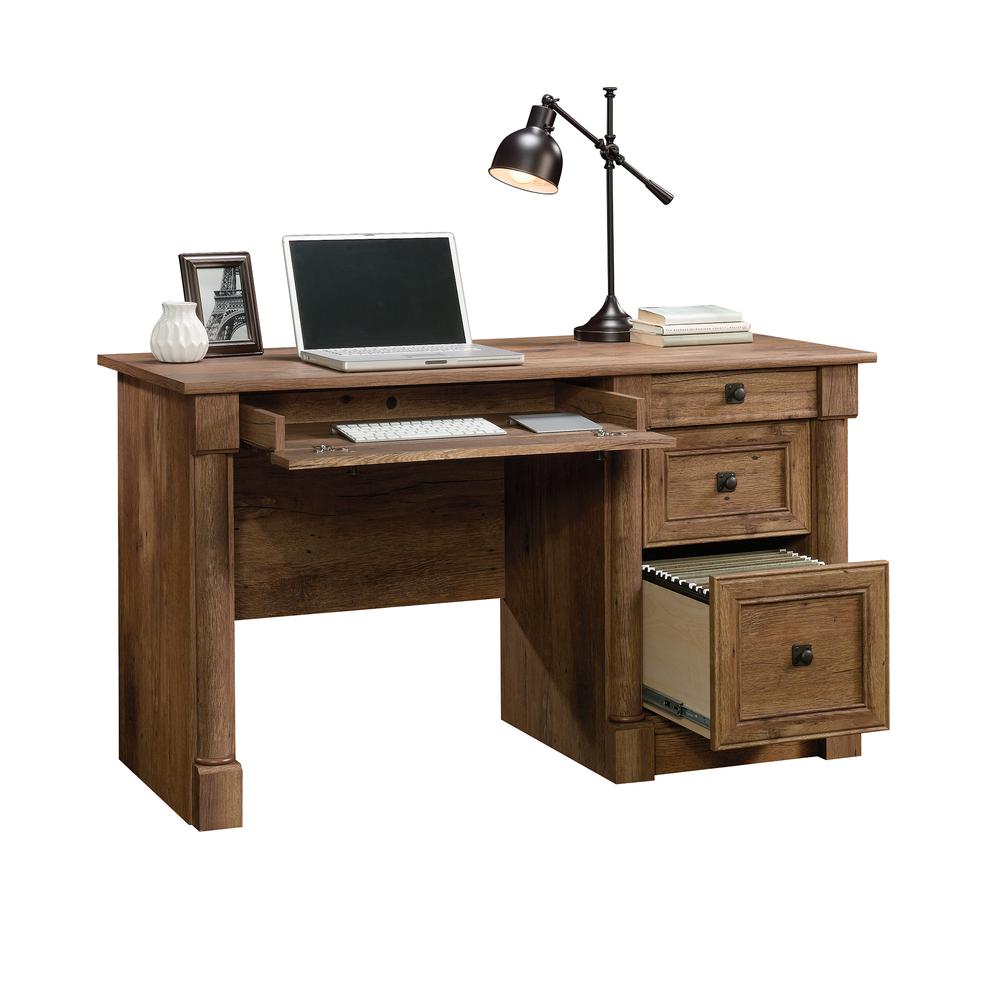Palladia Computer Desk, Vintage Oak finish