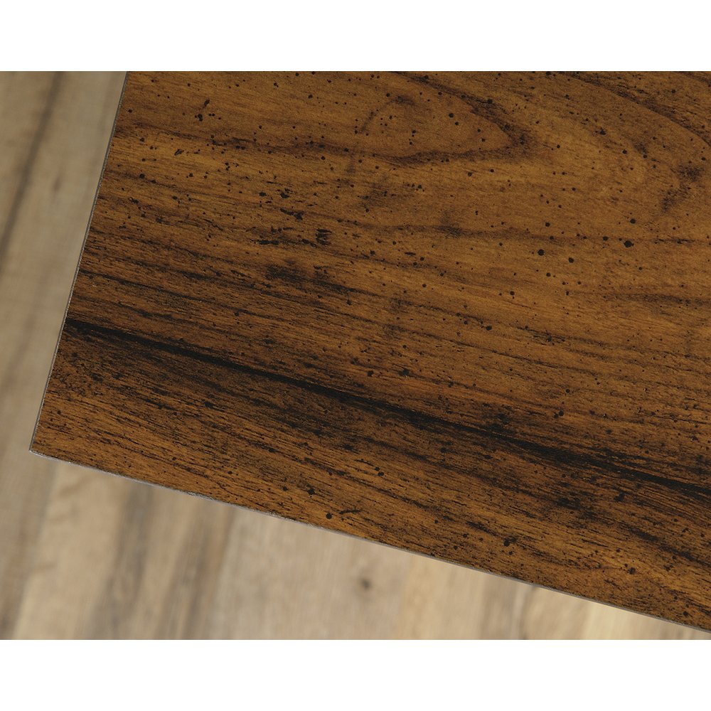 Carson Forge Computer Desk, Washington Cherry finish