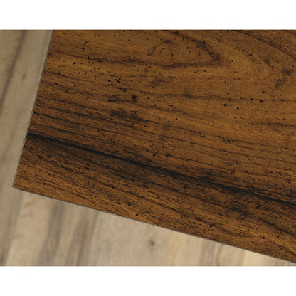 Carson Forge Computer Desk, Washington Cherry finish