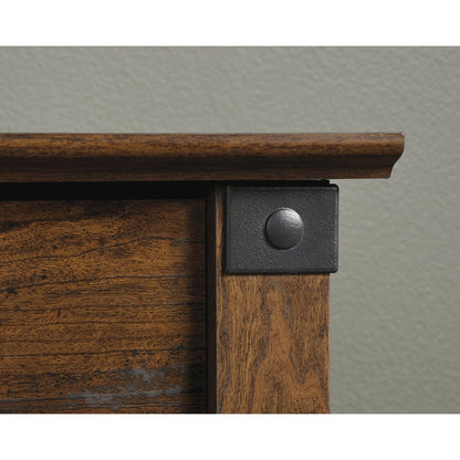 Carson Forge File Cabinet, Washington Cherry finish
