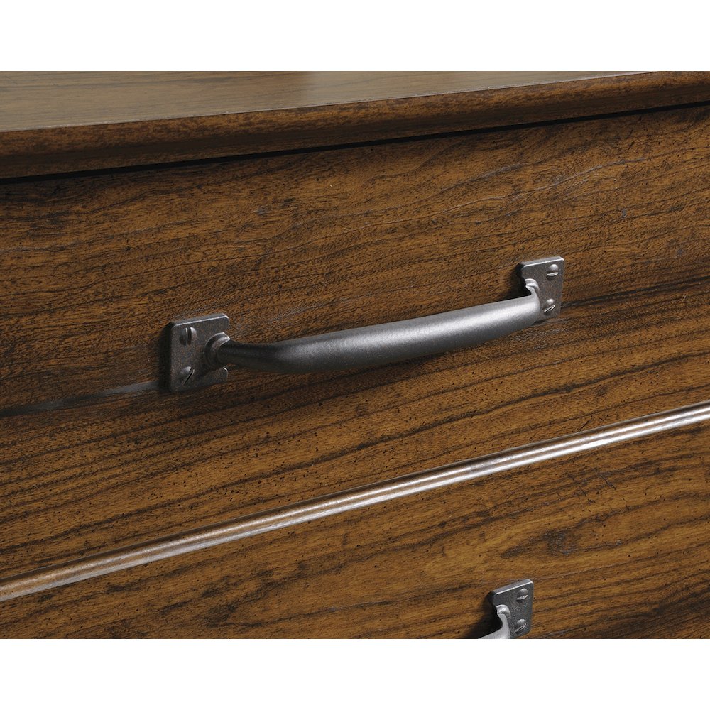 Carson Forge File Cabinet, Washington Cherry finish