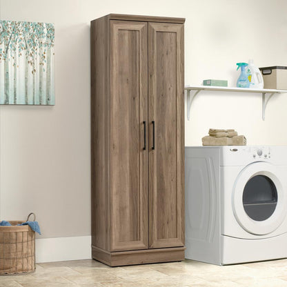 HomePlus Storage Cabinet, Salt Oak finish