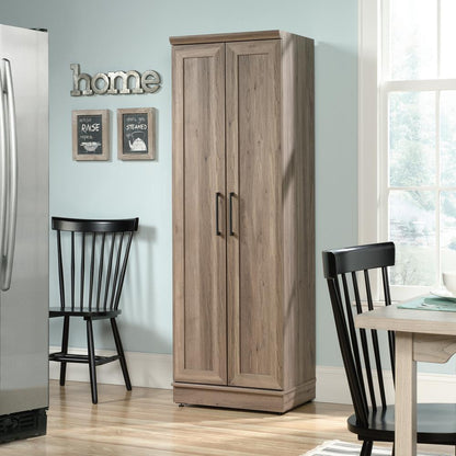 HomePlus Storage Cabinet, Salt Oak finish