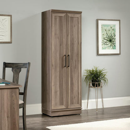 HomePlus Storage Cabinet, Salt Oak finish