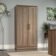 HomePlus Storage Cabinet, Salt Oak finish