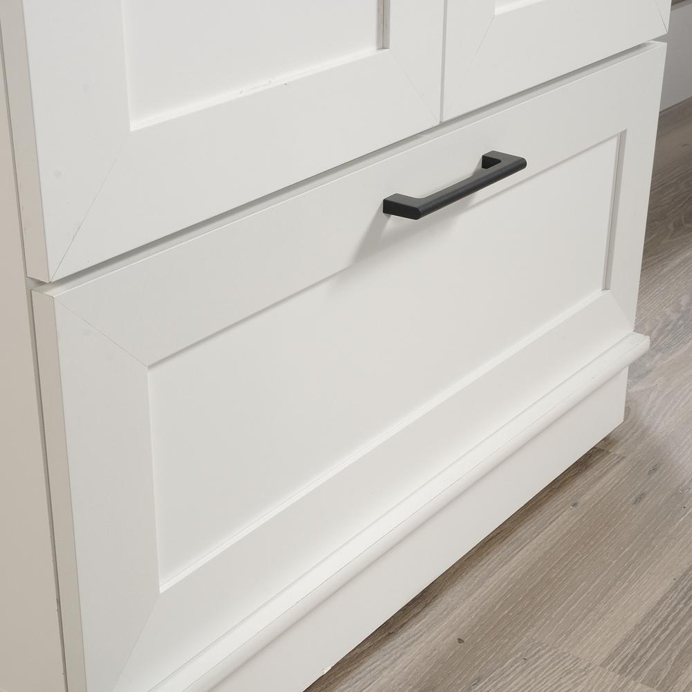 HomePlus Storage Armoire, Soft White finish