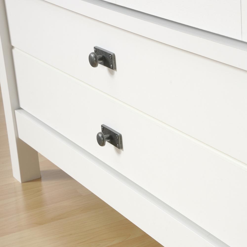 Cottage Road Armoire, Soft White finish