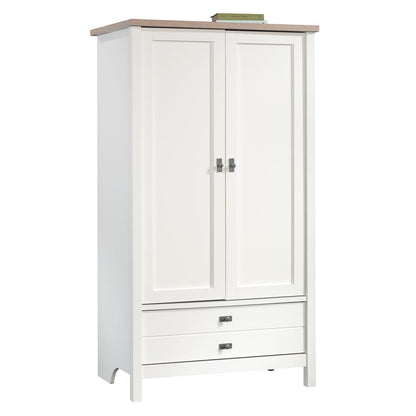 Cottage Road Armoire, Soft White finish