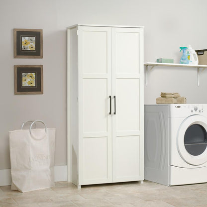 HomePlus Storage Cabinet, White finish