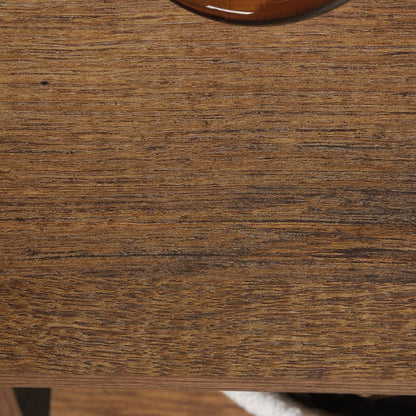 Trestle Open Shelving, Vintage Oak finish