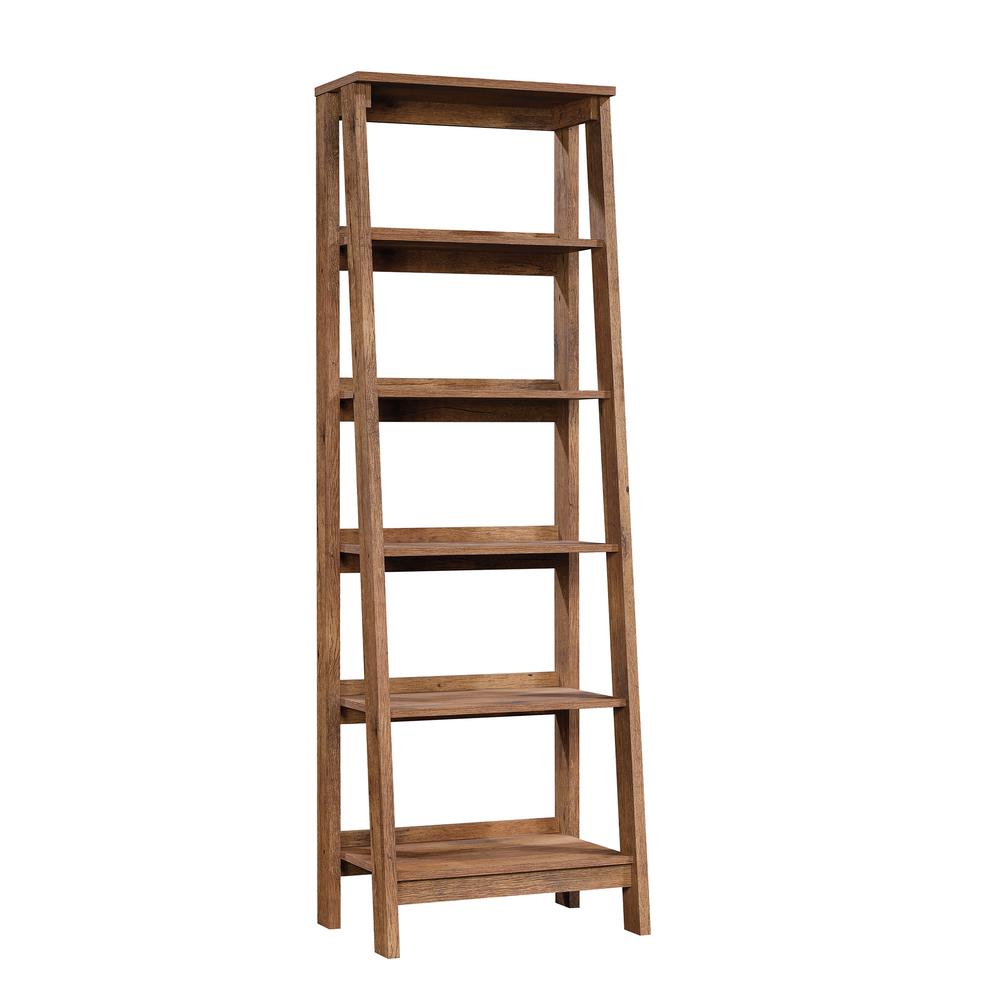 Trestle Open Shelving, Vintage Oak finish