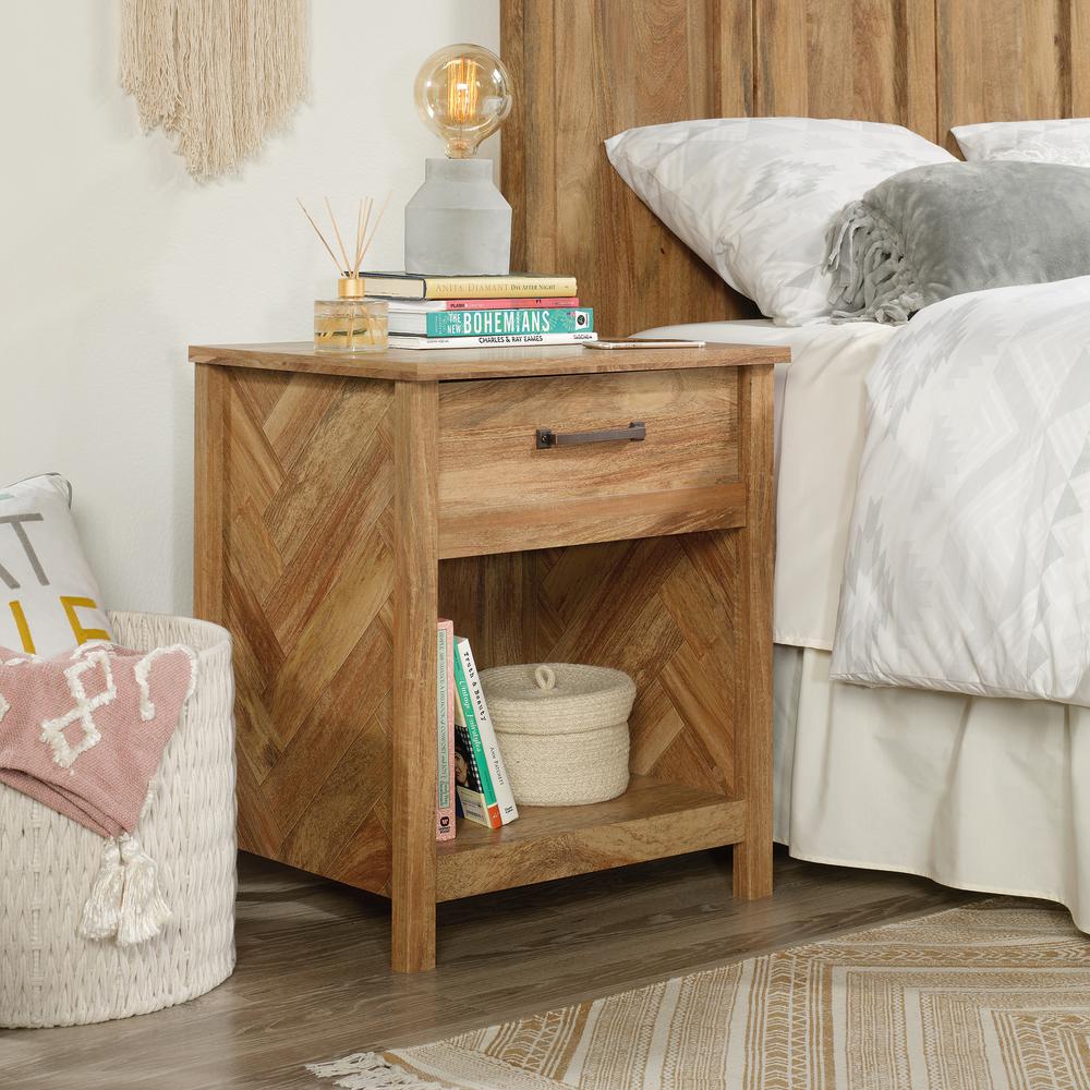 Cannery Bridge Night Stand, Sindoori Mango finish