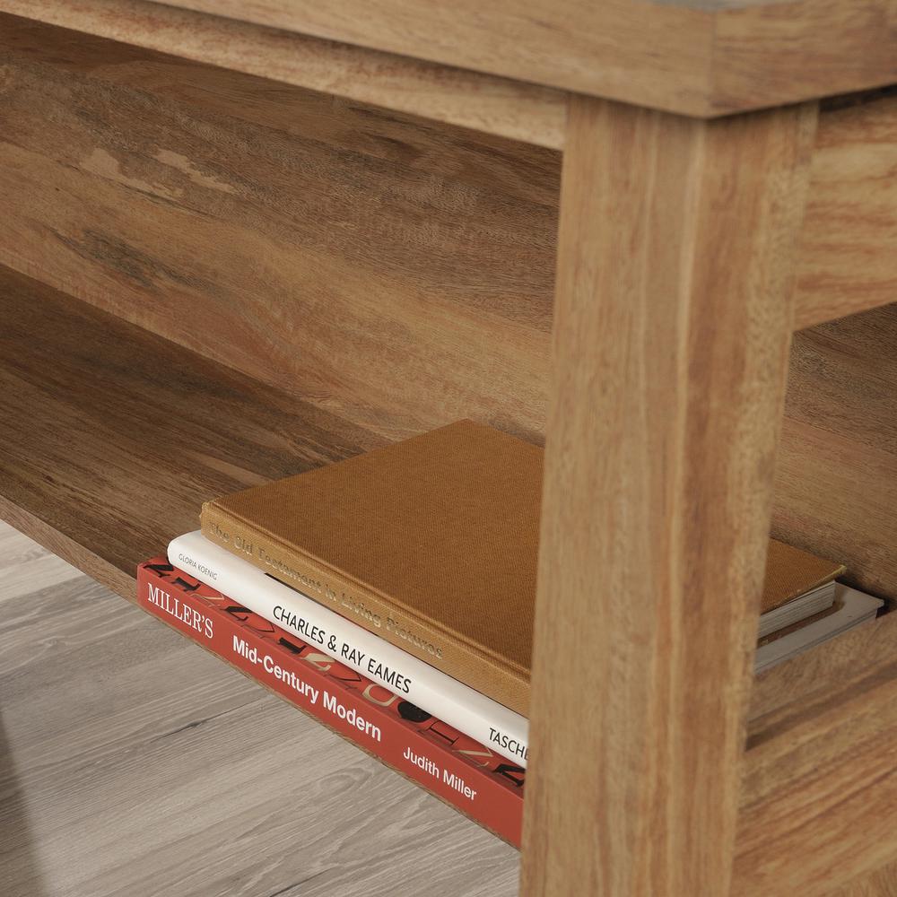 Cannery Bridge L Desk, Sindoori Mango finish