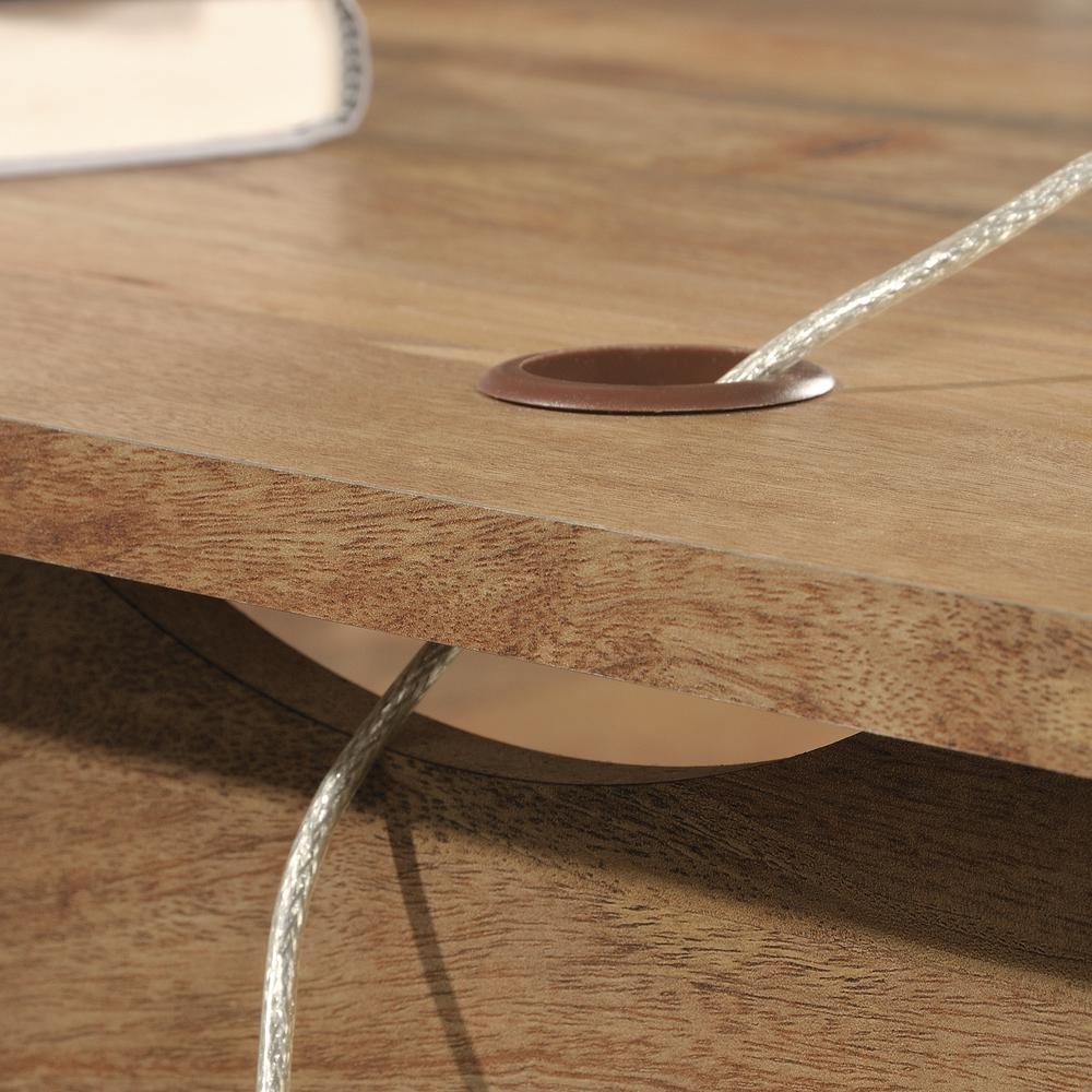 Cannery Bridge L Desk, Sindoori Mango finish