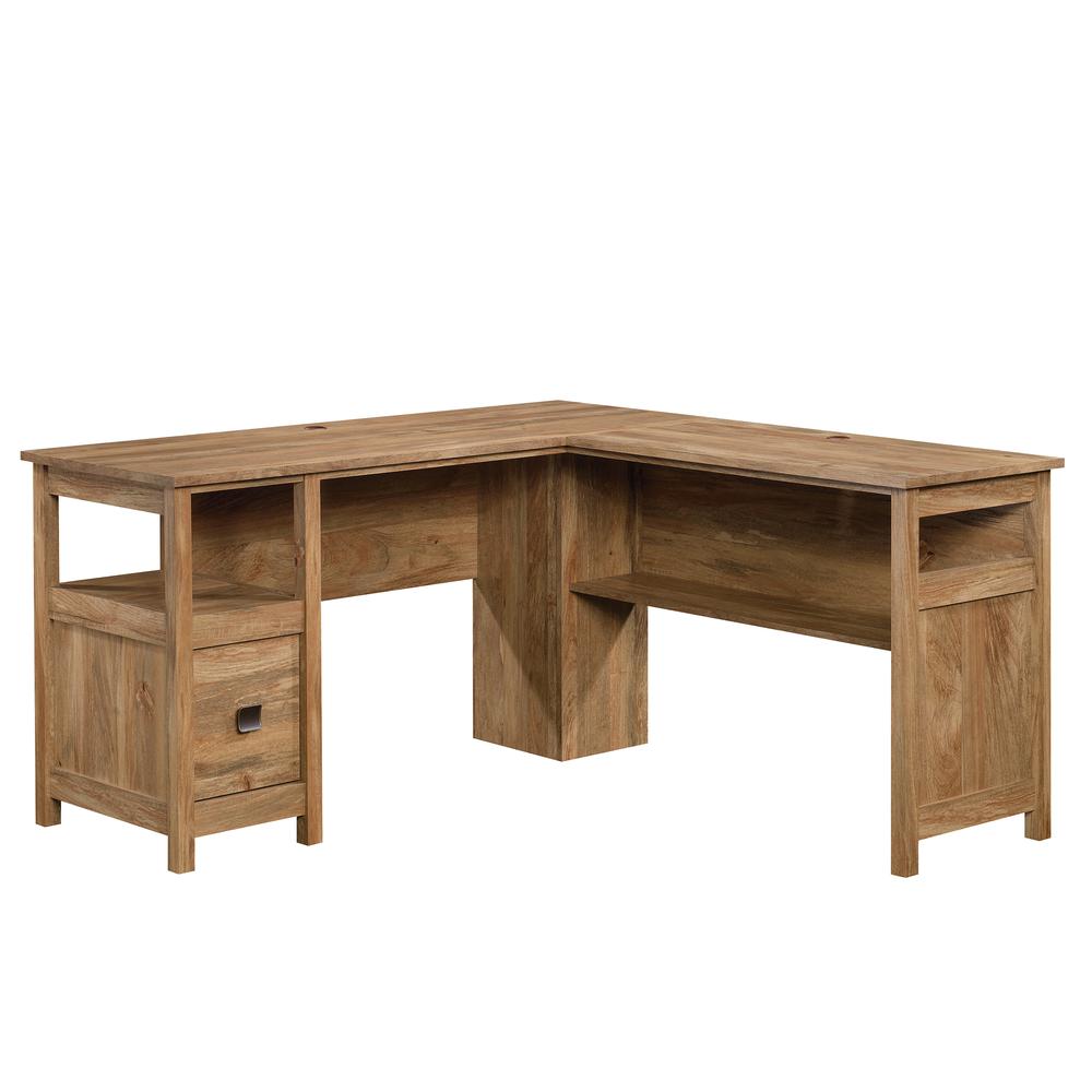 Cannery Bridge L Desk, Sindoori Mango finish