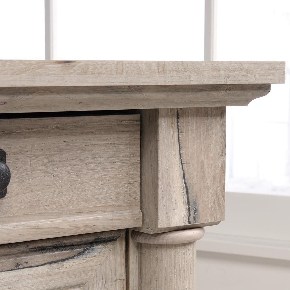 Palladia L Desk, Split Oak finish