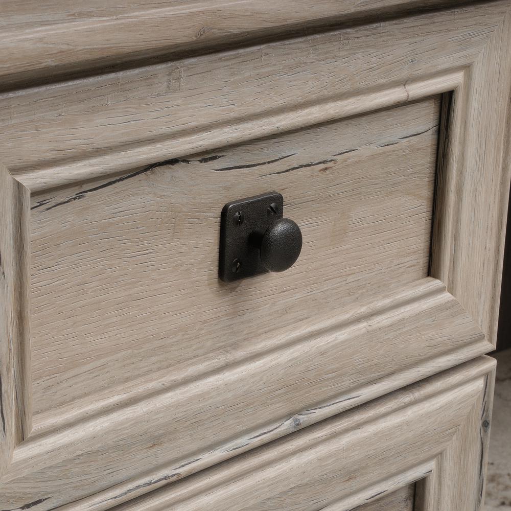 Palladia L Desk, Split Oak finish