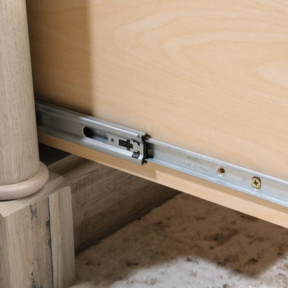 Palladia L Desk, Split Oak finish