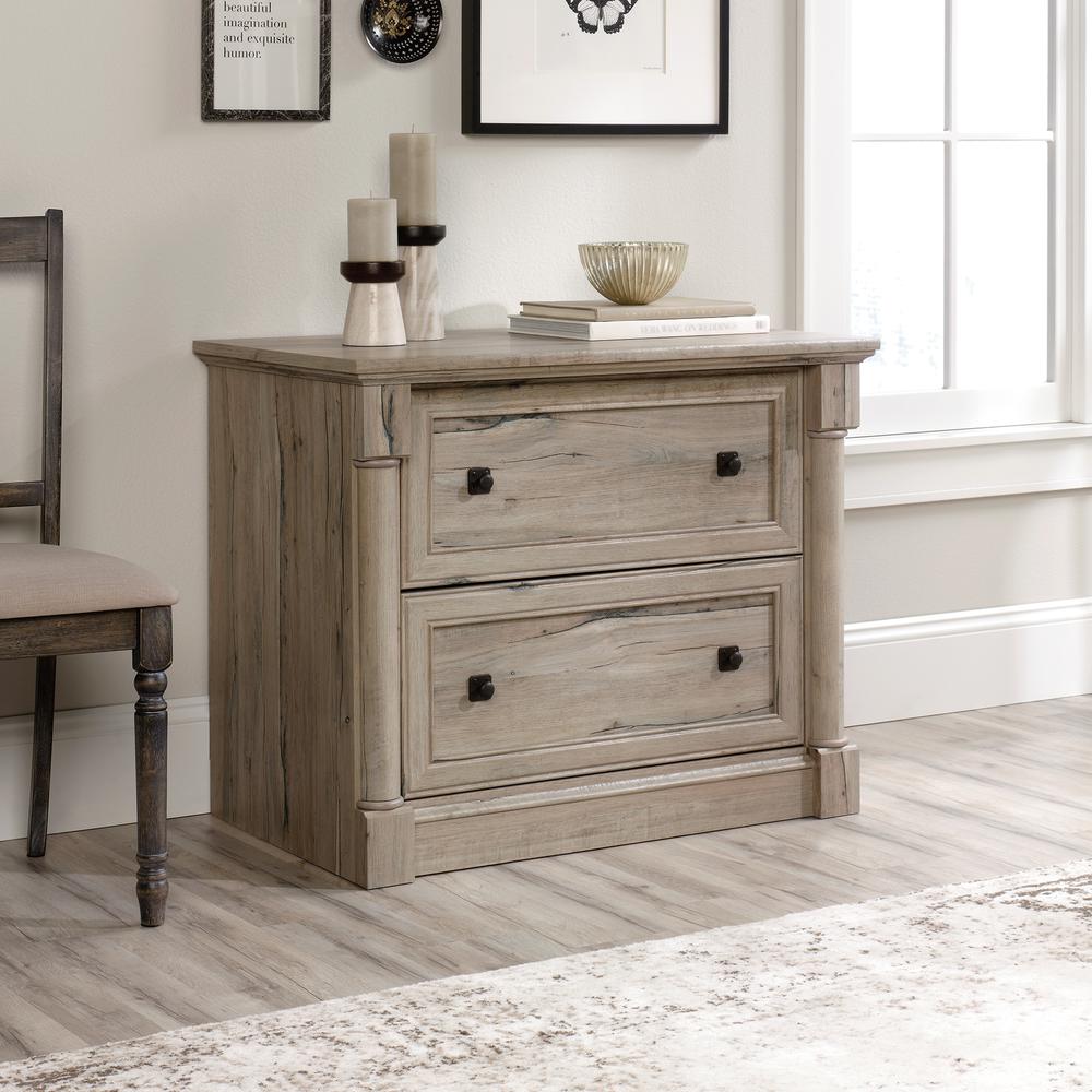 Palladia File Cabinet, Split Oak finish