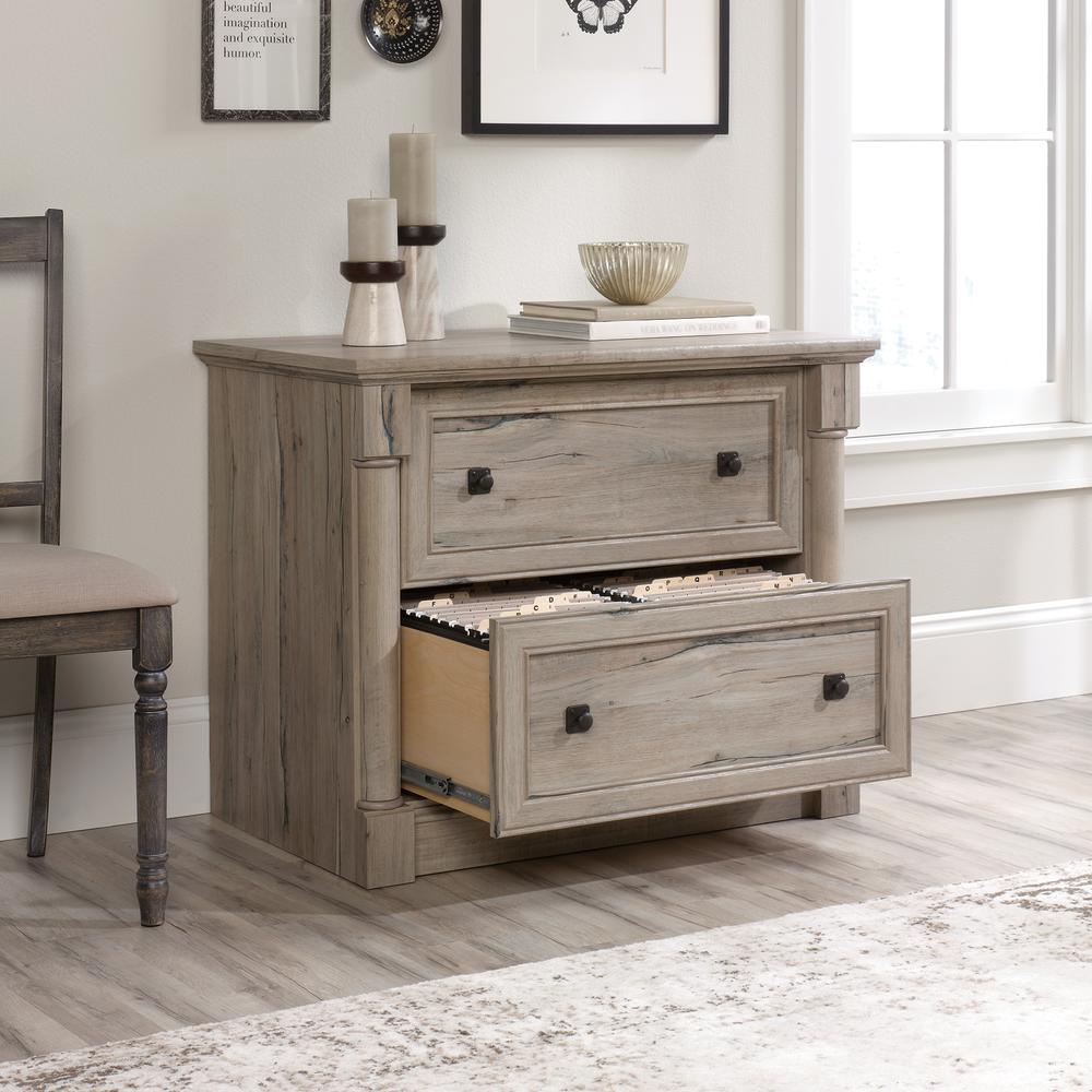 Palladia File Cabinet, Split Oak finish