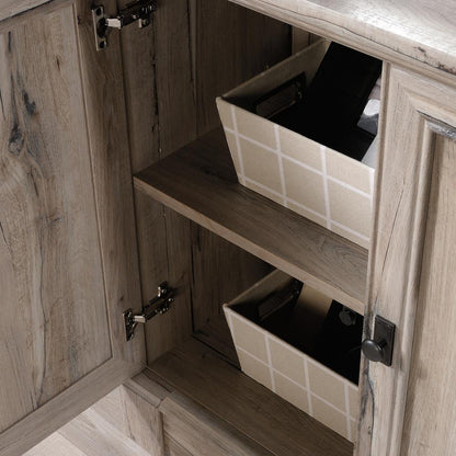 Palladia Library, Split Oak finish