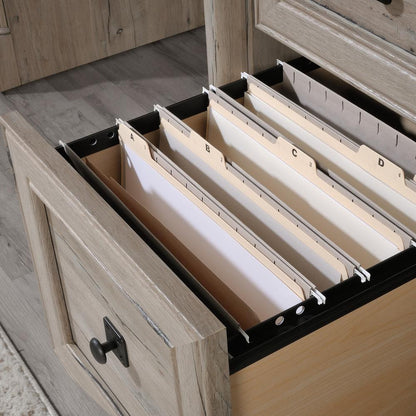 Palladia Computer Desk, Split Oak finish