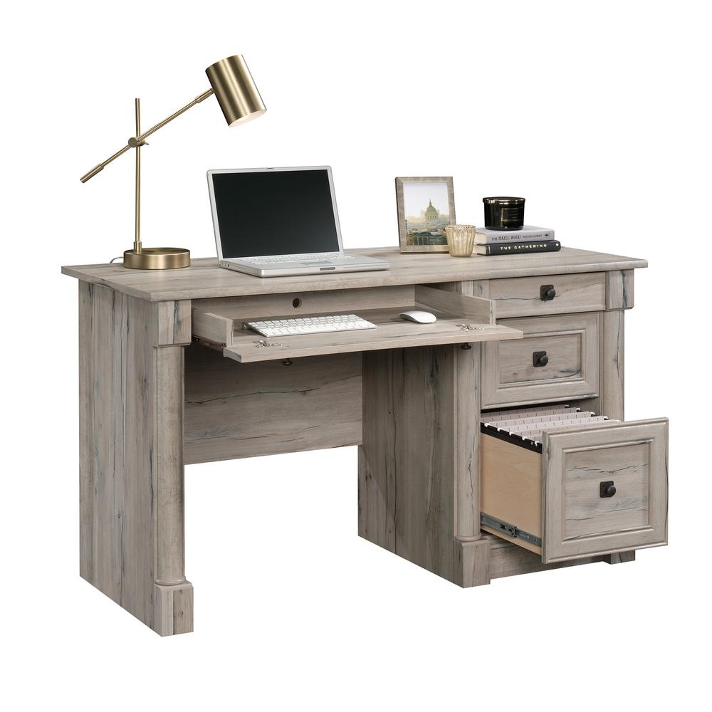 Palladia Computer Desk, Split Oak finish